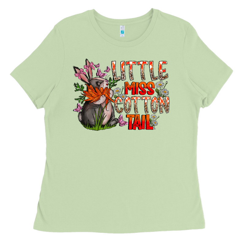 Little Miss Cotton Tail Ladies Tee by CowhideDigitalArt | Teevron