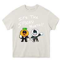 Cream game skid and pump Heavy Core Tee - artisFamous