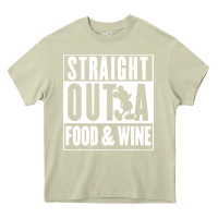 Mossy straight out a food and wine Heavy Core Tee - artisFamous