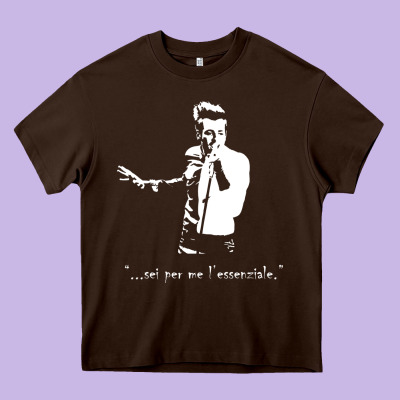 Marco Mengoni L Essenziale Heavy Core Tee Designed By Artisfamous