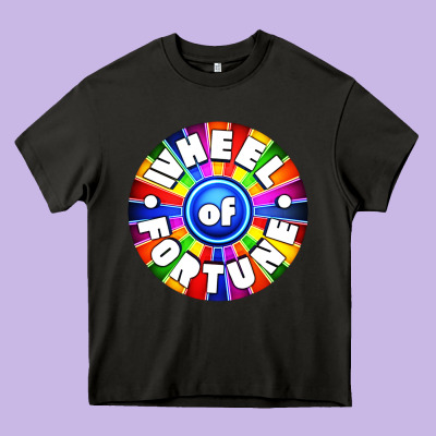 Wheel Fortune Heavy Core Tee Designed By Artisfamous