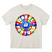 Cream wheel fortune Heavy Core Tee - artisFamous