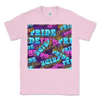 Bubblegum Pink pride tribe seamless pattern Classic Tee - FaDigitalArtStudio