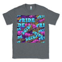 Charcoal Heather pride tribe seamless pattern Classic Tee - FaDigitalArtStudio