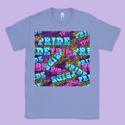 Pride Tribe Seamless Pattern Classic Tee Designed By Fadigitalartstudio