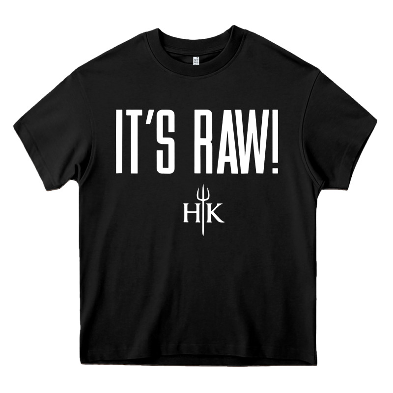 Official Hell's Kitchen It's Raw Heavy Core Tee by artisFamous | Teevron