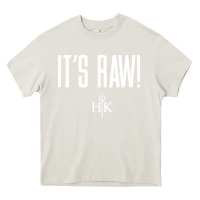 Cream official hell's kitchen it's raw Heavy Core Tee - artisFamous