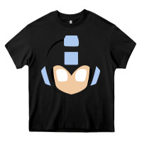 Black mega man retro video game face Heavy Core Tee - artisFamous