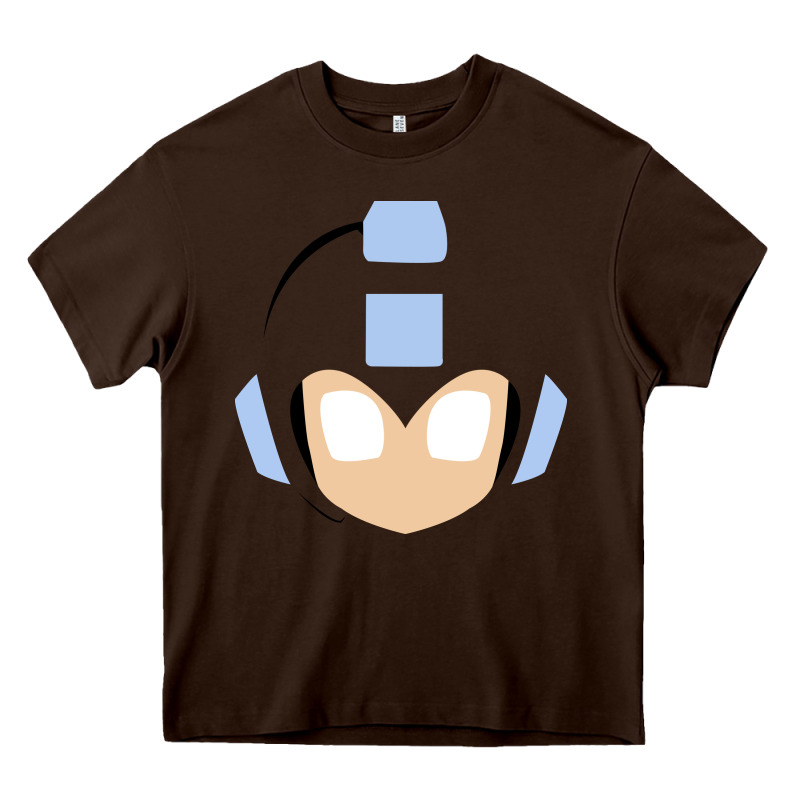 Mega Man Retro Video Game Face Heavy Core Tee by artisFamous | Teevron