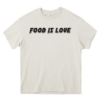 Cream food is love Heavy Core Tee - artisFamous