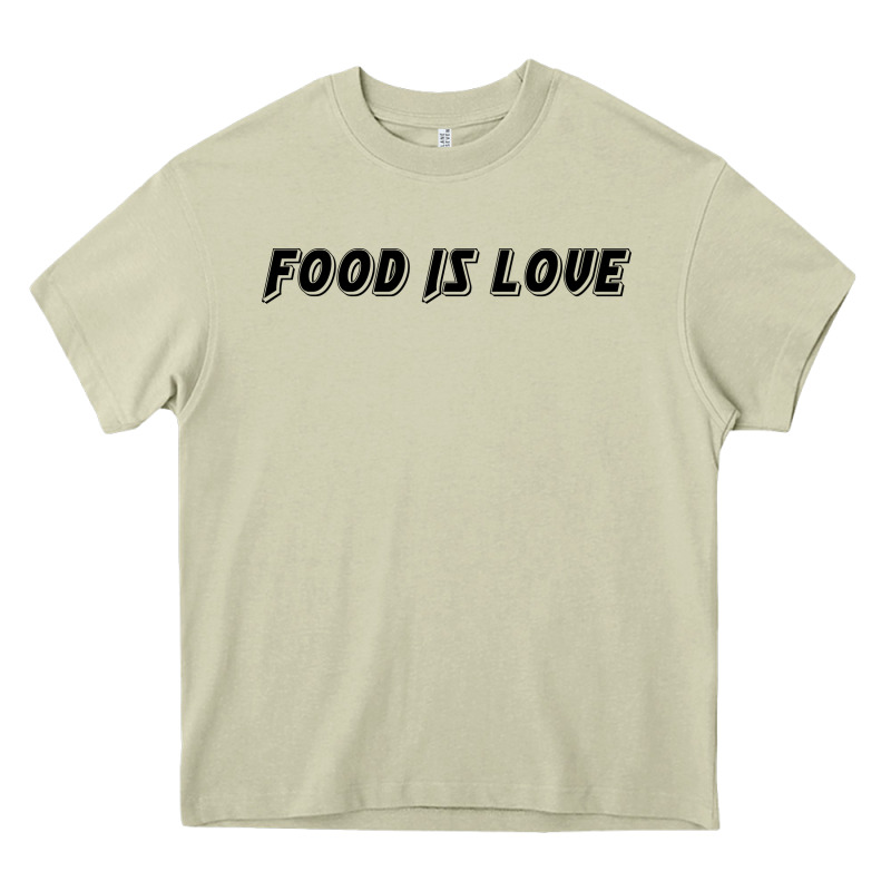 Food Is Love Heavy Core Tee by artisFamous | Teevron