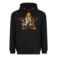 Black christmas baby jesus oh holly night Heavyweight Hoodie - RanaPortraitStore