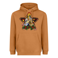 Meerkat christmas baby jesus oh holly night Heavyweight Hoodie - RanaPortraitStore