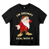 Santa Grumpy Heavy Core Tee | Teevron