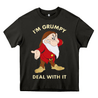 Asphalt santa grumpy Heavy Core Tee - artisFamous