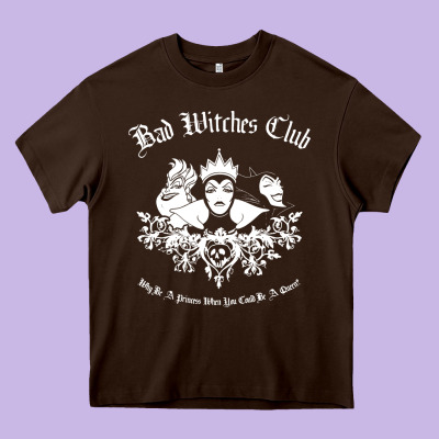 Villains Bad Club Heavy Core Tee Designed By Artisfamous