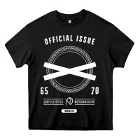 Black official issue xo for dark Heavy Core Tee - artisFamous