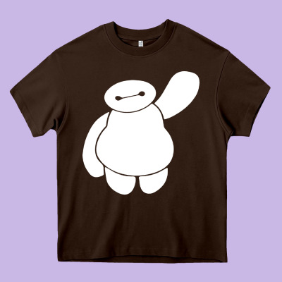 Baymax Big Hero 6 Heavy Core Tee Designed By Artisfamous