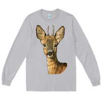 Moon Dust Red brocket Deer Head Long Sleeve Tee - LillyAllenDesigns