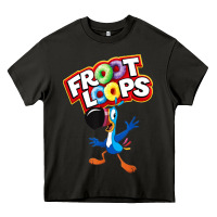 Asphalt froot loops toucan sam Heavy Core Tee - artisFamous