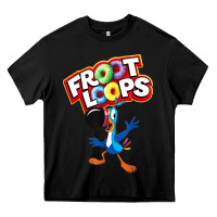 Black froot loops toucan sam Heavy Core Tee - artisFamous