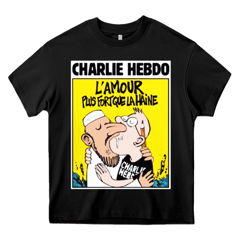 Charlie Hebdo Heavy Core Tee by artisFamous | Teevron