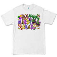 White happy mardi gras Premium Tee - FaDigitalArtStudio