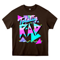 Chocolate Brown 1980's style totally rad 80s casual  v.10.1 tank top Heavy Core Tee - artisFamous