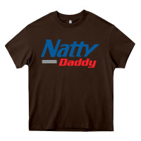 Chocolate Brown natty daddy Heavy Core Tee - artisFamous