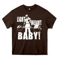 Chocolate Brown American bodybuilder Heavy Core Tee - artisFamous