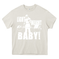 Cream American bodybuilder Heavy Core Tee - artisFamous