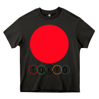Asphalt Japan Flag Olympics Heavy Core Tee - artisFamous
