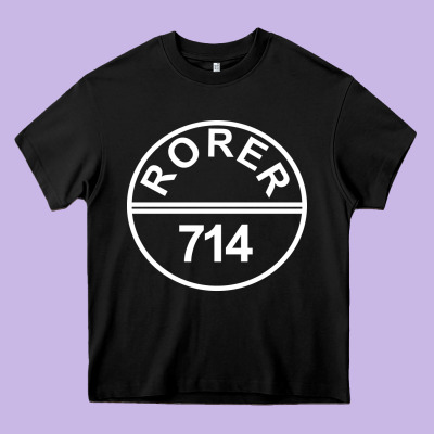 Rorer 714 Heavy Core Tee Designed By Artisfamous