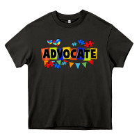 Asphalt Advocate Autism Heavy Core Tee - FaDigitalArtStudio