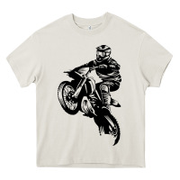 Cream motocross dirt bike design got dirt Heavy Core Tee - artisFamous