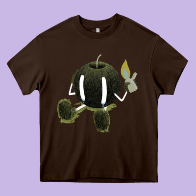 Self Destruction Heavy Core Tee Designed By Artisfamous