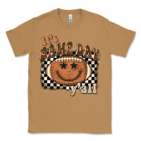 Toasted Coconut it's game day y'all football smiley face Classic Tee - BarkalooDesign