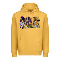 Mustard halloween gnomies Premium Hoodie - BarkalooDesign