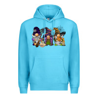 Ocean Blue halloween gnomies Premium Hoodie - BarkalooDesign