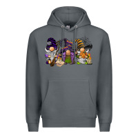Rock halloween gnomies Premium Hoodie - BarkalooDesign