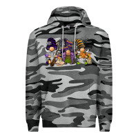 Slate Camo halloween gnomies Premium Hoodie - BarkalooDesign
