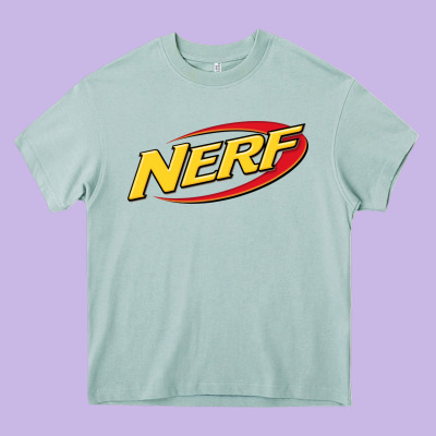 Nerf Galaxy Heavy Core Tee Designed By Artisfamous