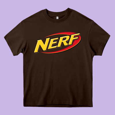 Nerf Galaxy Heavy Core Tee Designed By Artisfamous