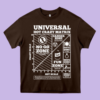 Hot Crazy Matrix Matrix Heavy Core Tee Designed By Artisfamous