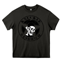 Asphalt knuckle sandwich Heavy Core Tee - artisFamous