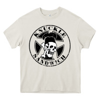 Cream knuckle sandwich Heavy Core Tee - artisFamous