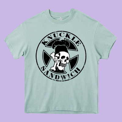Knuckle Sandwich Heavy Core Tee Designed By Artisfamous