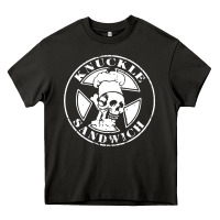 Asphalt knuckle sandwich Heavy Core Tee - artisFamous