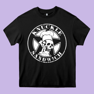 Knuckle Sandwich Heavy Core Tee Designed By Artisfamous