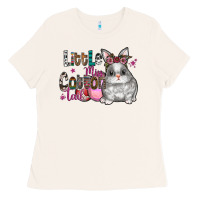Bone Little Miss Cotton Tail Ladies Tee - CowhideDigitalArt